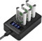 Andoer NP-BX1 Battery Charger 3-Slot NP-BX1 Batteries 3.6V 1350mAh with USB Charging Cable Replacement for Sony DSC-RX100/DSC-RX100 II/DSC-RX100M II/DSC-RX100 III/DSC-RX100 IV/DSC-RX100 V VII/ZV-1