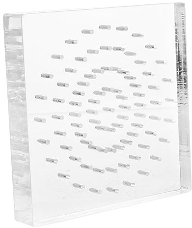 Baluue Transparenter Acryl Displayhalter für Figuren und Bastelstücke