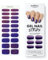MOYOU LONDON Halbgehärtete UV Gel Strips - 20 Stück - Gel-Nagelfolien UV Härtend für Maniküre in Salonqualität - Recharge