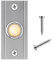 Metal Doorbell Button Wired Button LED Lighted Door Bell Wall Mounted Door Bell Push Buttons for Home, Vintage Doorbell Buttons Replacement Most Door Chimes