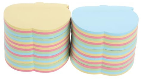 Lurrose 10 Packungen Tragbare Haftnotizen Schreibblöcke in Apfelform Apfelaufkleber Büro-notizblöcke Schreibutensilien Für Das Homeoffice Apfel-notizblock Leere Notizblöcke Papier