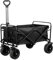 Rheme Chariot de transport pliable de 95 l, pliable, charge de 80 kg, pour camping, plage, shopping