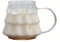 Ohulelks Tazza da Caffè Trasparente con Manico A Forma di Albero di Natale Tazza da Colazione In Vetro per La Cucina per Feste di Festival