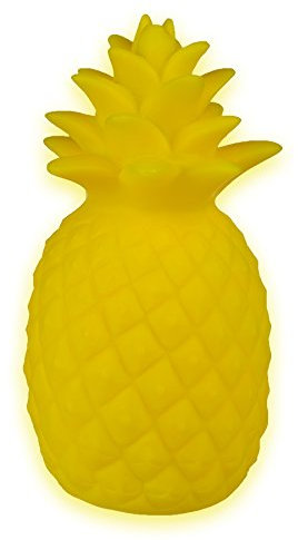 ootb Ananas-Dekoration, LED-Licht, gelb, 18,5 x 9,5 cm