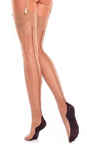 GLAMORY Delight 20 Strapsstrümpfe mit Naht