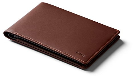 Bellroy Leather Travel Wallet (Reisepasshülle, RFID-Schutz, Reisedokumente Organizer, Reisestift) - Cocoa