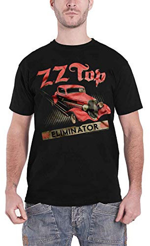 ZZ Top Eliminator Männer T-Shirt schwarz L 100% Baumwolle Band-Merch, Bands