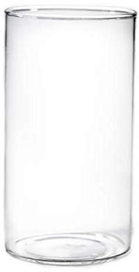 Vision Classic Flöten-Gläser, transparent, leicht und langlebig, geruchsresistent, spülmaschinenfest, für Wasser, Saft, Bier, Wein und Cocktails, 266 ml