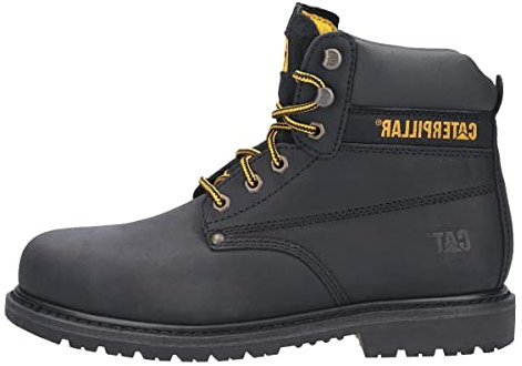 Caterpillar Powerplant Mens Smart Boots Black 7 UK