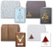 Weihnachtskarten - 100er Set mit Umschlägen- DIN A6/C6 - Klappkarten für Weihnachtsgrüße - 100 Stück - Frohe Weihnachten