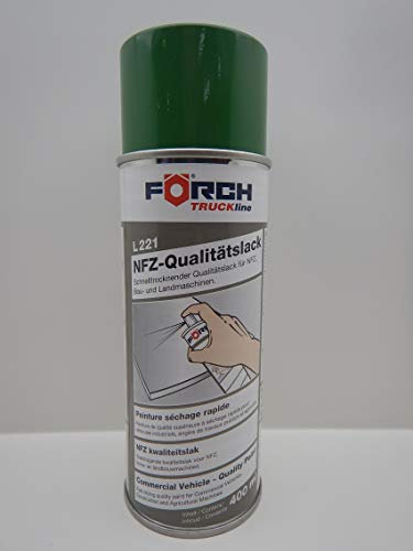 FORCH Traktor Trekker LANDMASCHINE GRÜN Lack LACKSPRAY Spray SPRAYDOSE 400ML (1)