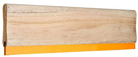 T&F Screen Print Squeegee 20cm Wood Screen Ink Scraper for Screen Printing Textile Printing Screen Printing Squeegee