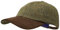 Borges & Scott Die Sligo - Baseball Cap - 100% Wolle - Irish Tweed - Schirm aus Nubuk Leder - Land Grün