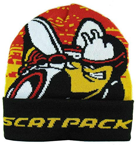 Dodge Scat Pack Strickmütze, beidseitig bedruckt, gewebt, für Damen und Herren