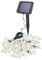 Esotec Solar Schmetterling Dekolichterkette Butterflies, 9m, 30 LEDs, warmweiß, Zuleitung 2m, Akku, Solarmodul, Erdspieß, Partylichterkette, Hochzeitsdekoration, aussen, winterfest, 102183