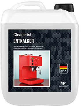 Cleanerist Entkalker Konzentrat für Kaffeevollautomaten & Kaffeemaschinen | Geeignet für alle bekannten Marken | Kalklöser extra gründlich - 10 Liter