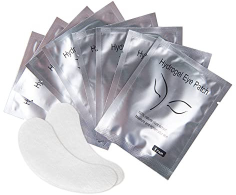 100 Paare Augenpads Wimpernpads für Wimpernverlängerung Wimpernlifting Wimpern Färben Wimpern Augen Patches Wimpernverlängerung Pad (Fox)