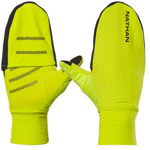 Nathan Reflektierende Convertible-Handschuhe HyperNight