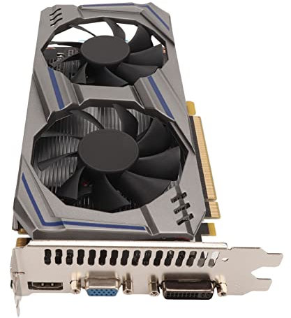 Cuifati Carte Graphique D'ordinateur 8 Go GDDR5, GPU 128BIT 800MHZ pour PC Gaming, Carte Vidéo de Jeu 4K avec Double Ventilateur, PCI Express2.0, VGA, DVI, HDML