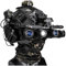 PERTID Taktischer Fast Helm Mit Airsoft Maske Und Noise-Cancelling-Kopfhörer, Paintball Brille, NVG Halterung Und Teleskop-Modell Für Outdoor Jagd Und CS Spiel Ausrüstungskombination