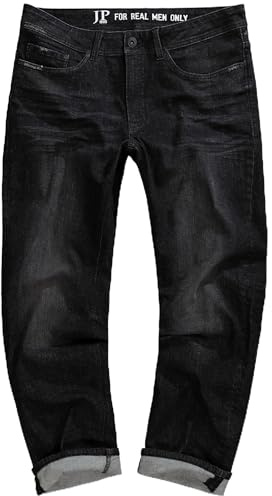 JP 1880 Herren große Größen Übergrößen Menswear L-8XL Jeans, Denim, FLEXNAMIC®, Bauchfit, Regular Fit, 5-Pocket, bis Gr. 36/72 Black 58 820280100-58