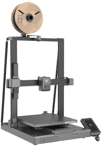 SIMBAE Sidewinder-X3 Plus 3D-Drucker, 300 mm/s, hohe Geschwindigkeit, mit automatischer Reinigungsdüse, 300 x 300 x 400 mm, große Druckgröße, PEI-Magnetdruckplattform, unterstützt automatische