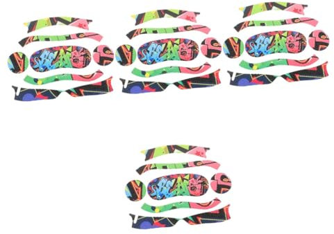 UKCOCO Brillenzubehör 4 Blätter Pico 4 Aufkleber Kopfbedeckung Regler Spielkonsole VR-Brille 3D Zubehör PVC Zubehör Für Vr-Brillen