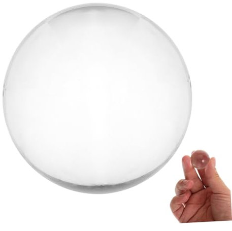 MAGICLULU 2stücke Kristallkugel Fotografie Requisite Transparentes Für Meditation Feng Shui Und Kreative Fotografie Für Büro Und Wohnräume