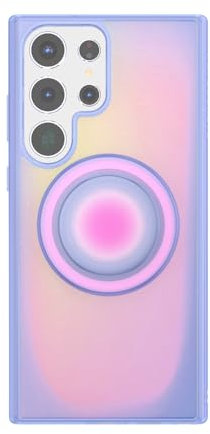 PopSockets Case for Samsung Galaxy S23 Ultra, Compatible with MagSafe, with Magnetic PopGrip Phone Grip Included, Phone Case for Galaxy S23 Ultra - Aura
