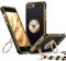 XYZ for iPhone 8 Plus Case with Stand, Phone Case for iPhone 7/8 Plus with Double Ring Kickstand, Women Girl Cute Love-Heart Luxury Bling Protective Case Heart for iPhone 8 Plus/7 Plus, Black