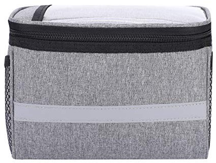 Nimomo Bike Phone Pouch Bike Front Handlebar Storage Bag, Durable Bicycle Front Pouch for Cycling, Phone Pouch Attachment