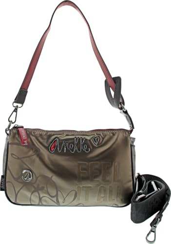 Anekke Imaginary Schultertasche, mittelgroß, Schultertasche, Maße: 25/15/5 cm, Zubehör und Accessoires für Damen, Mehrfarbig