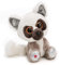 NICI Kuscheltier GLUBSCHIS Lemur King Lou 25cm weiß - Stofftier aus weichem Plüsch, niedliches Plüschtier zum Kuscheln und Spielen, für Kinder & Erwachsene, tolle Geschenkidee - 61779