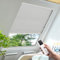 YESCENT Motorized Honeycomb Shades Cordless Over-size Customized Cellular Blinds Window Shades for Skylight Roof Inclined Plane Room Windows-white(93021A)