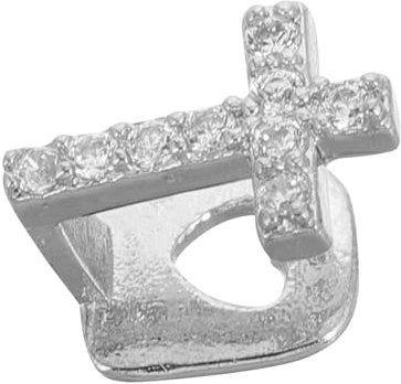 Ipetboom 1 Satz Hip-hop-kreuzstreben Gefälschte Zahnkappe Zahnschmuck Für Frauen Zähne Kappen Zähne Grillen Zahnkappen Zahngrill Mundgrills Für Männer Fake-grill Metall Silver