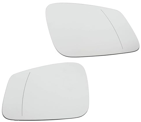 Paar Beheizbar Spiegelglas Links & Rechts Ersat für BMW 1er 2er 3er 4er 5er 6er 7er F01 F07 F10 F11 F20 F21 F22 F30 F31 51167285006 51167285005