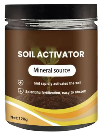 60/120g Bio Bodenaktivator Profi Knochenmehl Dünger Böden Nährstoff-Boost für Innen- & Außenpflanzen (120g 1pcs)