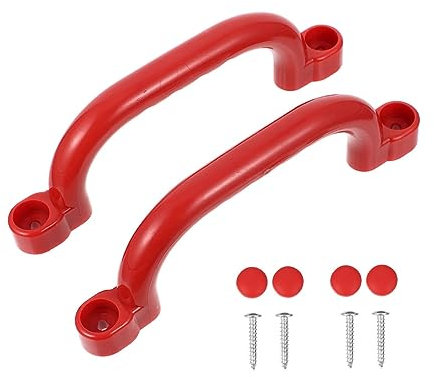 SOIMISS 1 Satz Rutschfeste Sicherheitsgriffe für Spielplatz Handgriffe für Klettergerüste Baumhäuser Hochbetten für Sicheres Klettern im Freien Drinnen