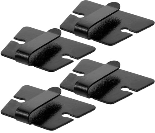 WEKADRIN 4pcs Car Radio Microphone Holders Plastic Mic Hanging Clips Multi-functional Hangers for Automotive Mobile Radio Easy Installation Replacement Accessories