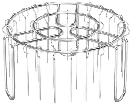 Luftfritteusenrost für Backofen | Grillspieße Antihaft-Grillspieße aus Edelstahl, wiederverwendbar, antihaftbeschichtet, zum Kochen im Freien, Mais und