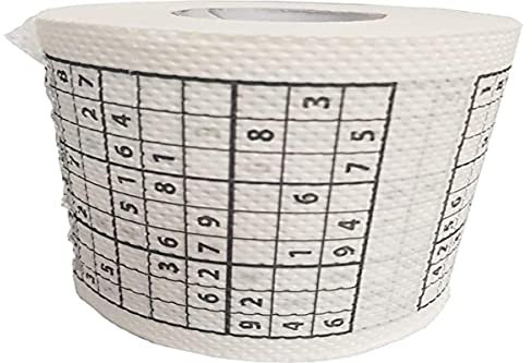 Legami TR0001 Do Not Disturb, Sudoku Toilettenpapier