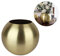 CJMING Blumenvase, Edelstahl Blumentopf, kugelförmige Vase, einfache Mode Runde Vase Dekoration oder Home Office Tagungsraum