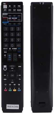 Annadue Original Fernbedienung für Sharp, Ersatzfernbedienung für Sharp TV. (Schwarz)