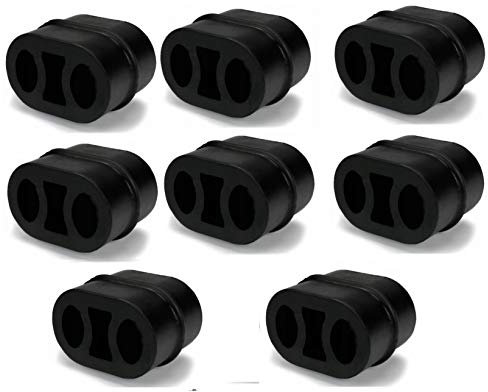 8 Stück Auspuffhalter BOSAL ORIGINAL. NUMMER 255-095 Abgasanlage für Endtopf Halter Auspuffgummi kompatibel mit :OPEL ASTRA G/H/K, OPEL CORSA C, OPEL OMEGA B OPEL VECTRA B OPEL ZAFIRA A/B