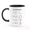 Gattablu Tazza mug 11oz color nera All you need is love, formule matematiche ed equazioni divertenti, idea regalo romantico per lui e lei San Valentino