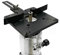 Universal Milling Flip Board Trimming Machine Base Plate Woodworking Benches Router Base Plate for Trimming Machines with Wrench Screws