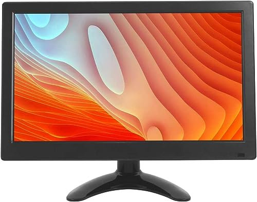 WHOLEV 12 pollici CCTV HDMI Monitor LCD IPS 1920 * 1080 Audio Video Display con USB/VGA/AV/BNC/HDMI Schermo girevole per Raspberry Pi House Telecamera di Sorveglianza PC DVD DVR IP Camera