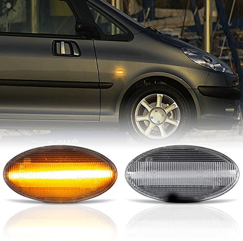 LED SEITENBLINKER passend für Citroen C1 | C2 | C3 | C4 Cactus | C5 | C6 | KLARGLAS