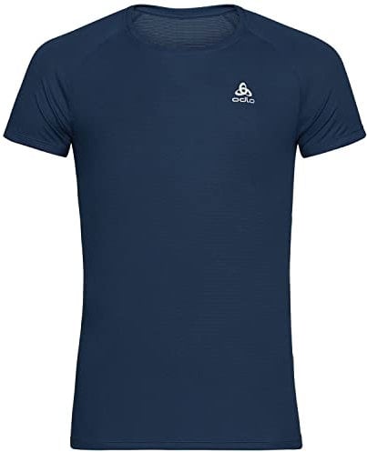 Odlo Maglietta intima da uomo a maniche corte Active F-Dry Light I Maglietta funzionale I Intimo funzionale Maglietta sportiva I Uomo