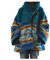 Veste Femme Yellowstone Beth Dutton Kelly Reilly Veste Polaire à Capuche Boucle de Corne